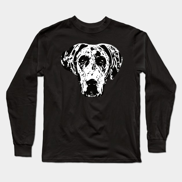 Great Dane - Dane Christmas Gifts Long Sleeve T-Shirt by DoggyStyles